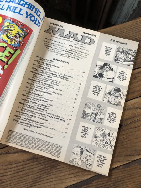 画像4: 1984 Vintage MAD Magazine No.245 March '84 (A266) (4)