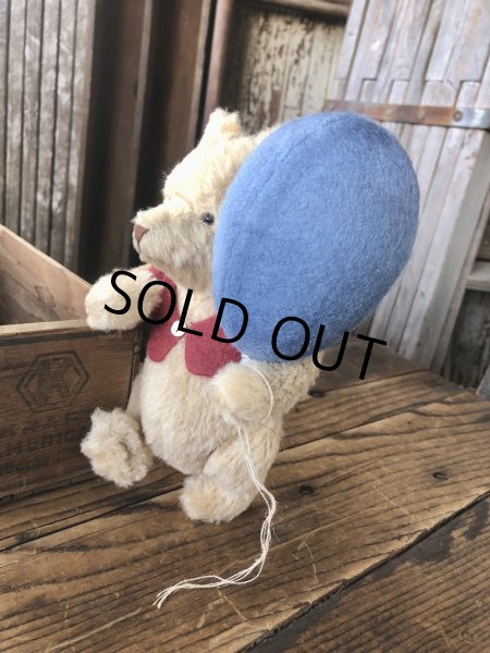 画像4: 00s John Wright Poohs Blue Balloon Doll Japan Limited 500 (A281) (4)