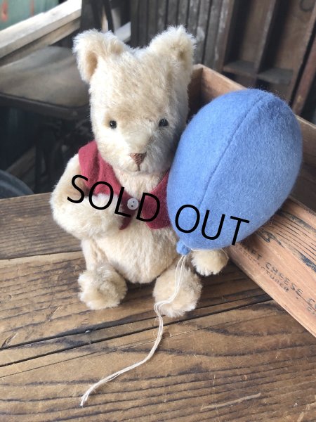画像15: 00s John Wright Poohs Blue Balloon Doll Japan Limited 500 (A281) (15)