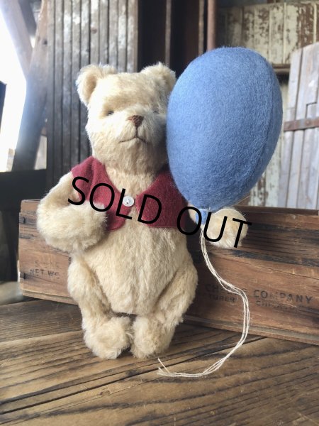 画像5: 00s John Wright Poohs Blue Balloon Doll Japan Limited 500 (A281) (5)