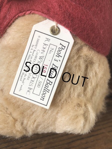 画像6: 00s John Wright Poohs Blue Balloon Doll Japan Limited 500 (A281) (6)