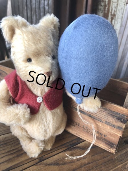 画像14: 00s John Wright Poohs Blue Balloon Doll Japan Limited 500 (A281) (14)