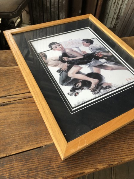 画像3: Vintage The Saturday Evening Post Norman Rockwell Art w/Frame (A285) (3)