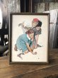 画像1: Vintage The Saturday Evening Post Norman Rockwell Art w/Frame (A286） (1)
