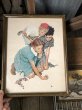 画像10: Vintage The Saturday Evening Post Norman Rockwell Art w/Frame (A286） (10)
