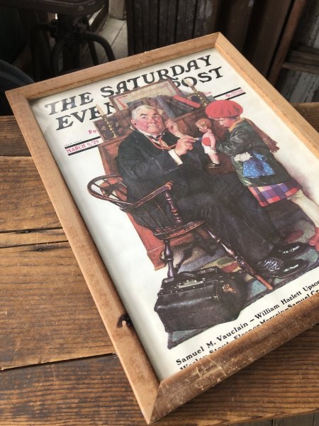 画像3: Vintage The Saturday Evening Post Norman Rockwell Art w/Frame (A284) (3)