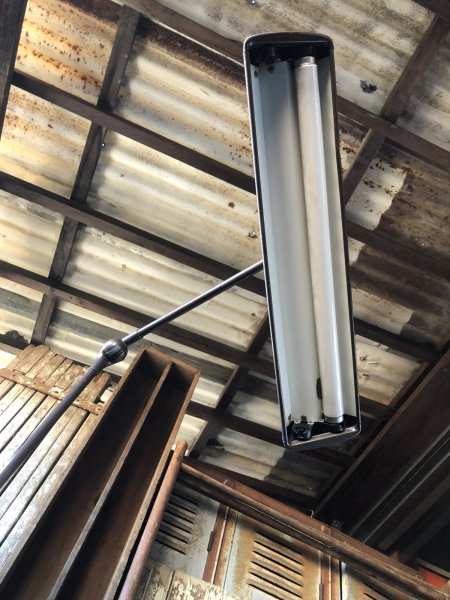 画像16: Vintage Industrial Work Desk Lamp (A287) (16)