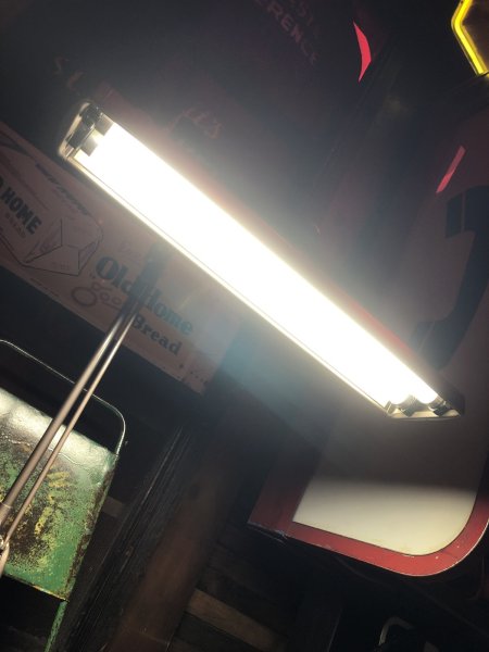 画像21: Vintage Dazor Floating Fixture Drafting Industrial Work Lamp (A288) (21)