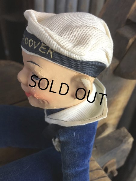 画像11: Vintage Sailor Boy Souvenir Cloth Doll PRES. HOOVER (A296)  (11)