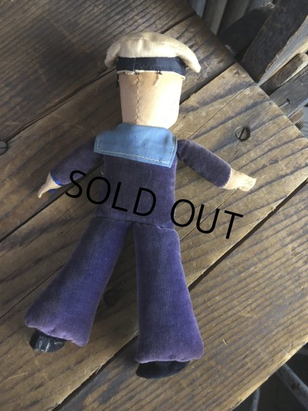 画像7: Vintage Sailor Boy Souvenir Cloth Doll R.M.S. CARONIR (A297)  (7)