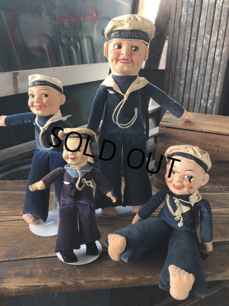画像11: Vintage Sailor Boy Souvenir Cloth Doll M/S KUNGSHOLM (A295)  (11)