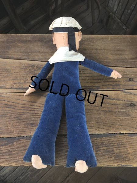 画像7: Vintage Sailor Boy Souvenir Cloth Doll M/S KUNGSHOLM (A295)  (7)