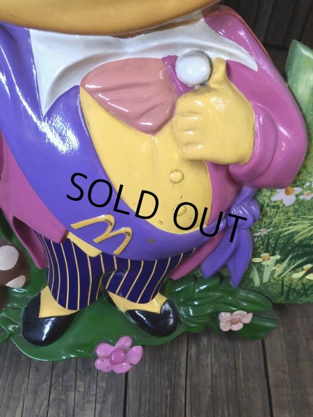 画像12: 70s Vintage SETMAKERS McDonalds Playland Mayor McCheese Wall Plaque Statue (A298) (12)