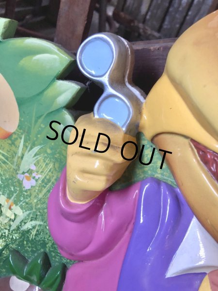 画像13: 70s Vintage SETMAKERS McDonalds Playland Mayor McCheese Wall Plaque Statue (A298) (13)