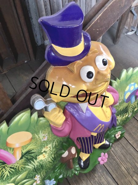 画像14: 70s Vintage SETMAKERS McDonalds Playland Mayor McCheese Wall Plaque Statue (A298) (14)