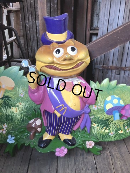 画像6: 70s Vintage SETMAKERS McDonalds Playland Mayor McCheese Wall Plaque Statue (A298) (6)