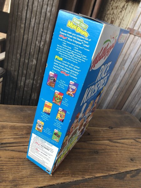 画像3: 00s Vintage Kellogg's Cereal Box RICE KRISPIES Sesame Street (A302) (3)