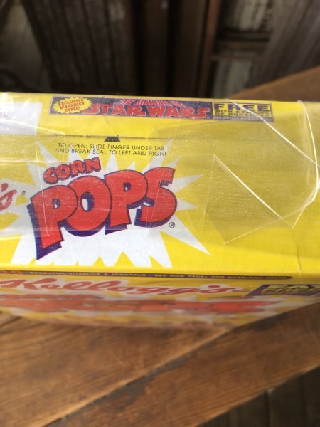 画像7: 90s Vintage Kellogg's Cereal Box CORN POPPS Star Wars (A299) (7)