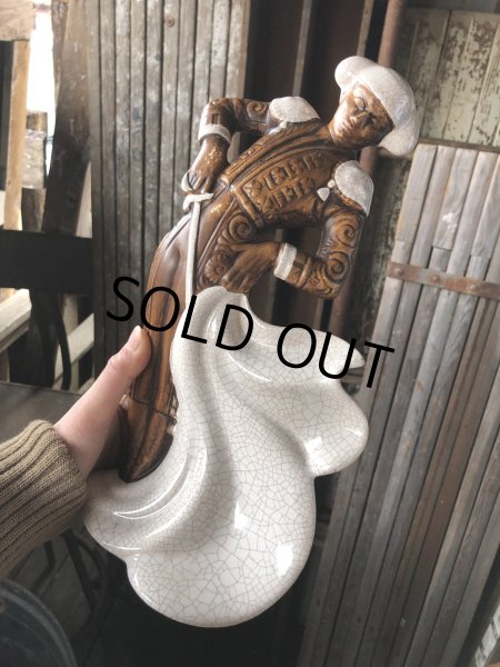 画像10: 60s Vintage Matador Porcelain Ceramic Statue Mid Century Large Figure (A308) (10)