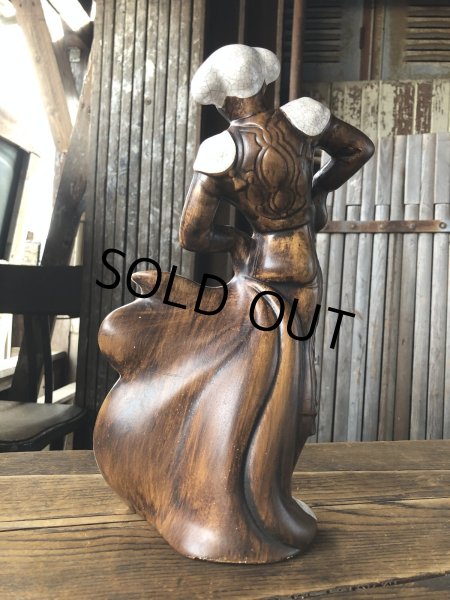 画像4: 60s Vintage Matador Porcelain Ceramic Statue Mid Century Large Figure (A308) (4)
