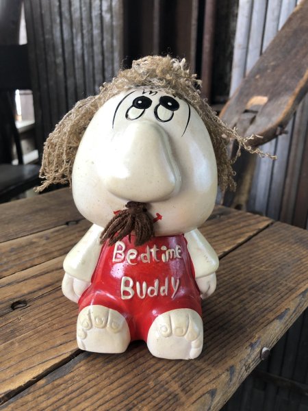 画像2: 70s Vintage Russ Berrie Wilbur Family Wilbur and Friends Ceramic Bank Bedtime Buddy (A311) (2)