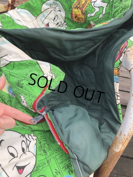 画像18: Vintage Casper the Friendly Ghost Sleeping Bag (A317) (18)