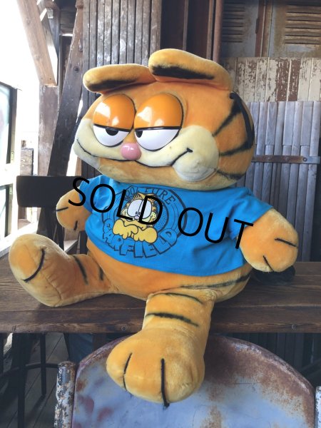 画像4: 80s Vintage Dakin Garfield Plush Stuffed BIG SIZE!! (A318) (4)