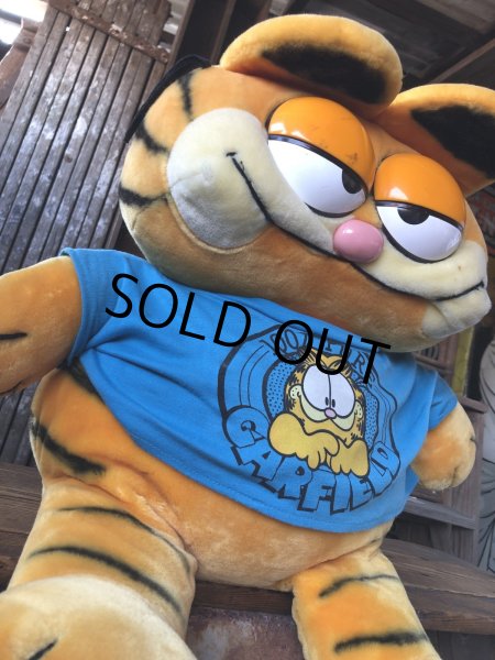 画像7: 80s Vintage Dakin Garfield Plush Stuffed BIG SIZE!! (A318) (7)