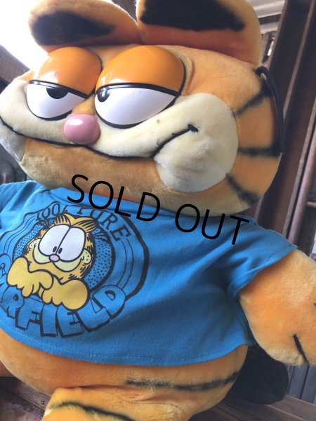 画像8: 80s Vintage Dakin Garfield Plush Stuffed BIG SIZE!! (A318) (8)