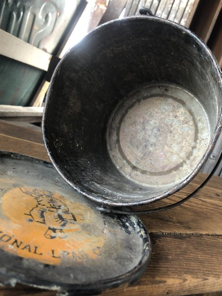 画像7: Vintage Dutch Boy White Lead Paint Can Bucket Pail (A323) (7)