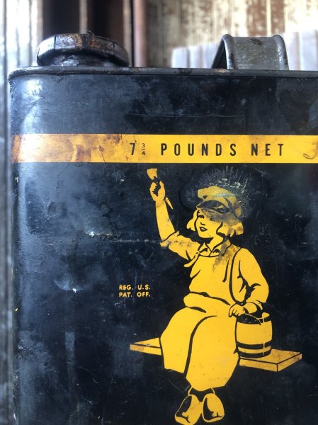画像8: Vintage Dutch Boy Paint Linseed Oil 7 3/4 Can (A322) (8)