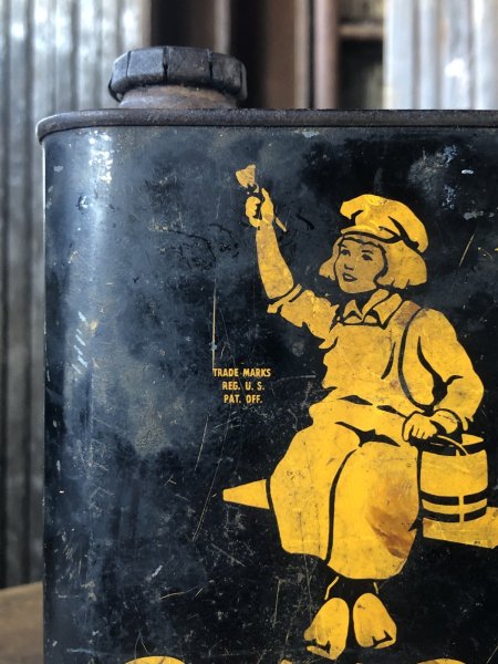 画像6: Vintage Dutch Boy Paint Linseed Oil One Quart Can (A321) (6)