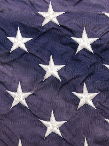 画像19: 60s Vintage Annin and Co Stars and Stripes United States American Flag 50 Stars (A326) (19)