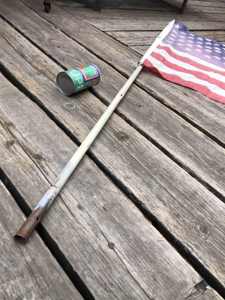 画像12: 60s Vintage Annin and Co Stars and Stripes United States American Flag 50 Stars (A326) (12)