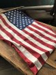 画像5: Vintage Stars and Stripes United States American Flag 50 Stars 79cm /29x42 cm (A327) (5)