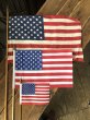 画像12: Vintage Stars and Stripes United States American Flag 50 Stars 79cm /29x42 cm (A327) (12)