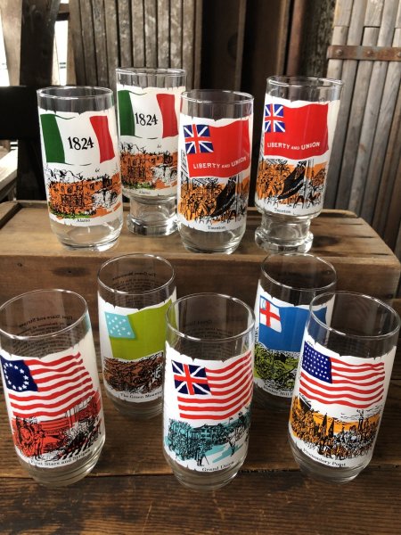 画像9: 70s Vintage Coca Cola Heritage Glass Series II Taunton (A341) 　 (9)