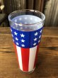 画像3: Vintage Groovy American Old Glory Stars and Stripes Glass 45 (A333) 　 (3)