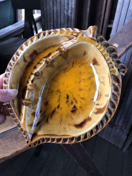 画像7: Vintage MCM Heavy Ceramic Ashtray (A343)  (7)