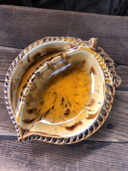 画像2: Vintage MCM Heavy Ceramic Ashtray (A343)  (2)