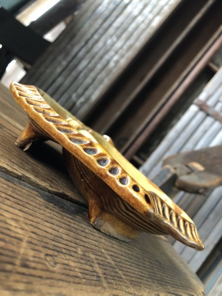 画像4: Vintage MCM Heavy Ceramic Ashtray (A343)  (4)