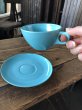 画像9: Vintage BRANCHELL Melmac Turquoise blue C/S (A349) (9)