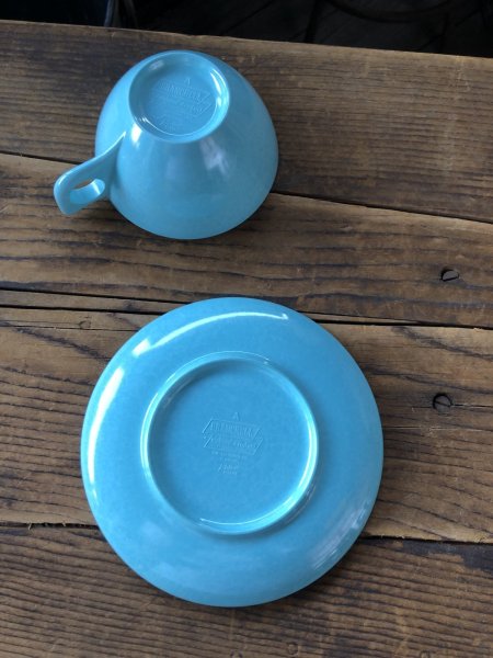 画像6: Vintage BRANCHELL Melmac Turquoise blue C/S (A350) (6)