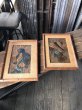 画像2: Vintage MCM African Woman Embossed Copper Wall Relief Art w/Frame SET (A359) (2)