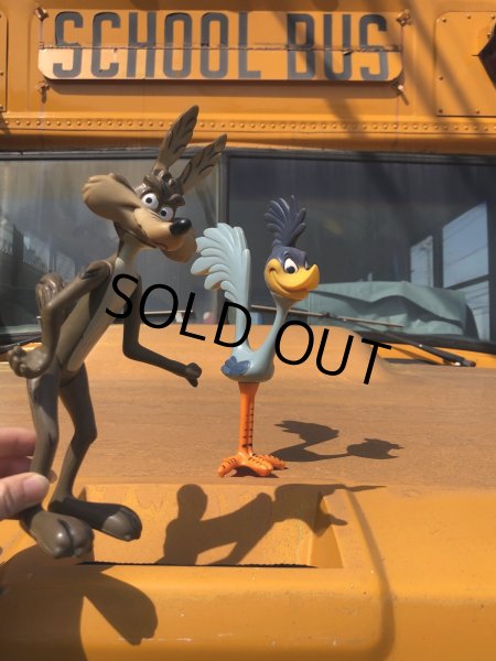 画像13: Vintage R.Dakin Looney Tunes Road Runner and WILE E.COYOTE Figures (A360) (13)