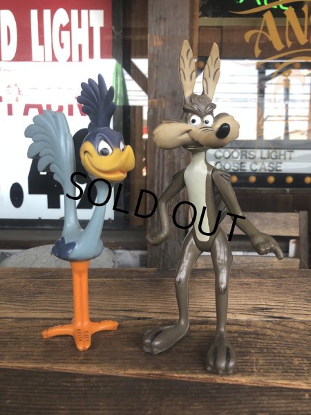 画像1: Vintage R.Dakin Looney Tunes Road Runner and WILE E.COYOTE Figures (A360) (1)