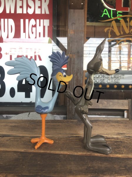 画像4: Vintage R.Dakin Looney Tunes Road Runner and WILE E.COYOTE Figures (A360) (4)