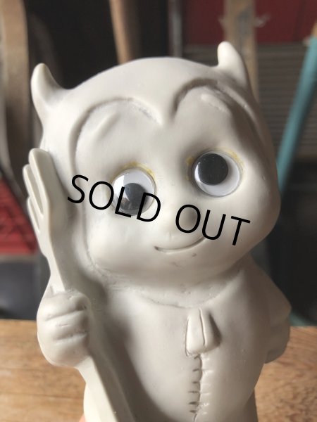 画像10: 70s Vintage American Greetings Co WHITE DEVIL Message Doll " YOU TEMPT ME! " (A362)  (10)