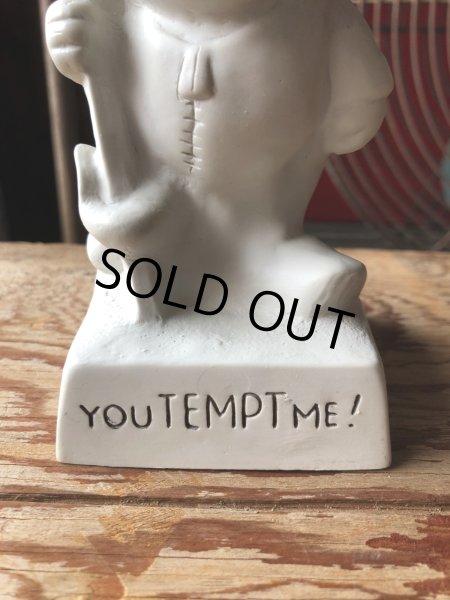 画像6: 70s Vintage American Greetings Co WHITE DEVIL Message Doll " YOU TEMPT ME! " (A362)  (6)