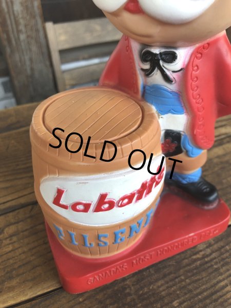 画像7: 70s Vintage LABATT'S PILSNER Beer Advertising Vinyl Doll (A364) (7)